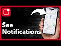 How To See Notifications On IPhone