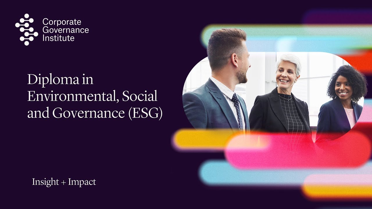 Diploma in ESG | Corporate Governance Institute Course Overview