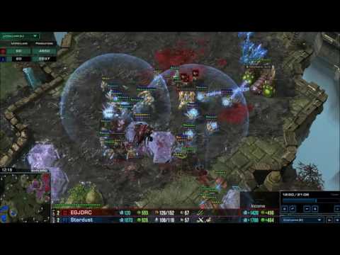 Jaedong vs Stardust ZvP INTENSE Starcraft 2 HOTS Pro Game!