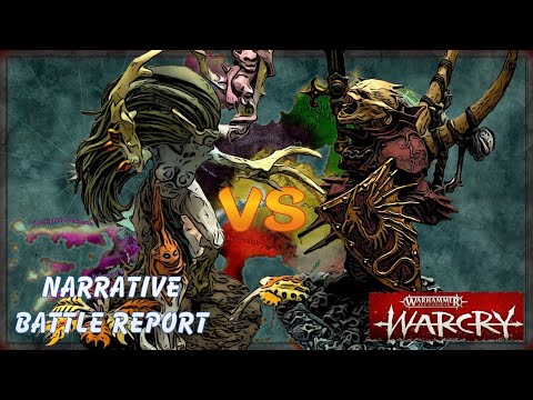 Warhammer: Age of Sigmar Warcry - Battle Report - Legions of Nagash vs Sylvaneth - Narrative