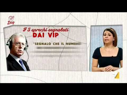 G'DAY 03/05/2012 - I 5 sprechi segnalati dai VIP