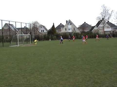 Oefenwedstrijd 1e part PVCV JO11-1 - DOVO JO11-1