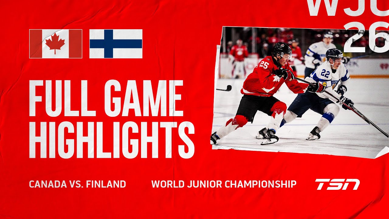 Where to watch the 2026 World Junior Championship in Canada: TSN, RDS and highlights