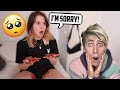 PERIOD PRANK ON BOYFRIEND CUTE REACTION
