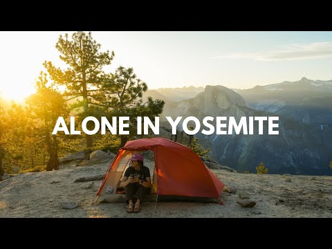 MY FIRST SOLO BACKPACKING TRIP: sleeping with bears, managing fears & the best campsite in Yosemite?