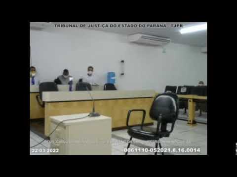 TRIBUNAL DO JÚRI - LONDRINA/PR - 22/03/2022 - AUTOS Nº. 0061110-05.2021.8.16.0014
