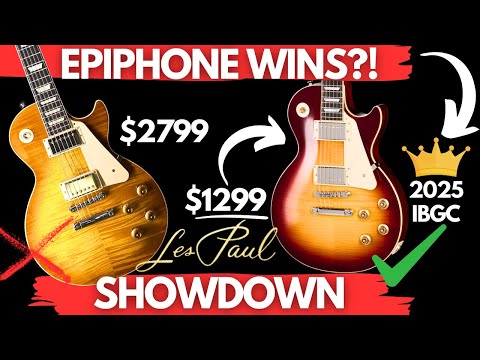 NEW Epiphone 1959 Les Paul DESTROYS Gibson Les Paul Standard?