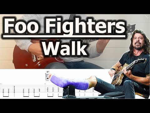 Foo Fighters - Walk | Guitar Tabs Tutorial