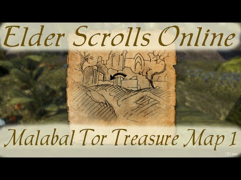 Malabal Tor Treasure Map 1 [Elder Scrolls Online]