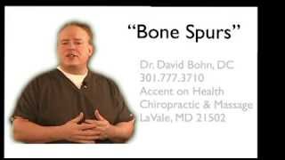 preview picture of video 'Chiropractor in Cumberland MD Explains Bone Spurs'