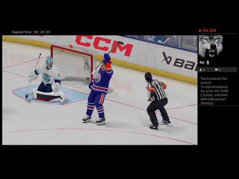 NHL 23 Gameplaying Seattle Kraken Vs Edmonton Oilers