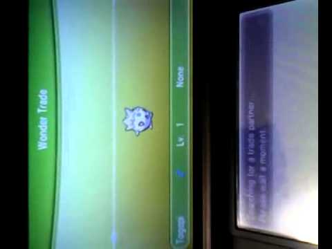 Pokemon X and Y Shiny wonder trade event pt.3