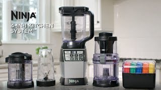 Ninja 4 In 1 Kitchen System Blender Processor Spiralizer High 1 Of