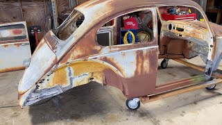 1965 VW Beetle Restoration - Welding, Primer & Metal Prep