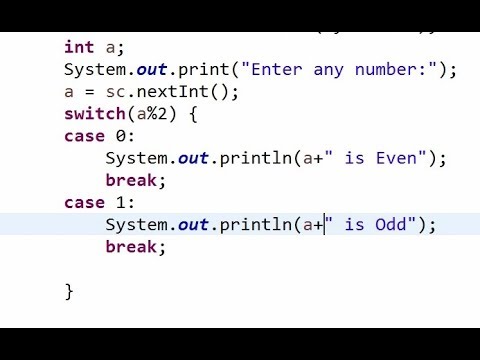 Java Programming Tutorial 17 Switch Statement in java Step by Step Urdu Hindi
