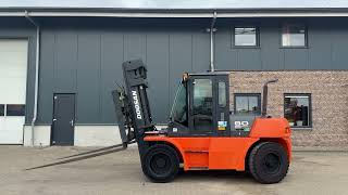 Doosan D80S-5 Triplex Sideshift Positioner Freelift 8 ton Diesel Heftru carretilla elevadora gran tonelaje | Imagen 4 - Machineryline