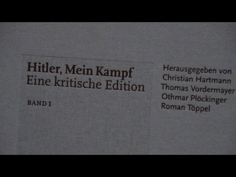 Umstrittene Neuausgabe von "Mein Kampf" vorgestellt