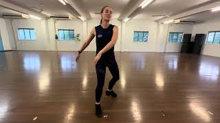 RAD Grade 3 Ballet Transfer of Weight (right side)