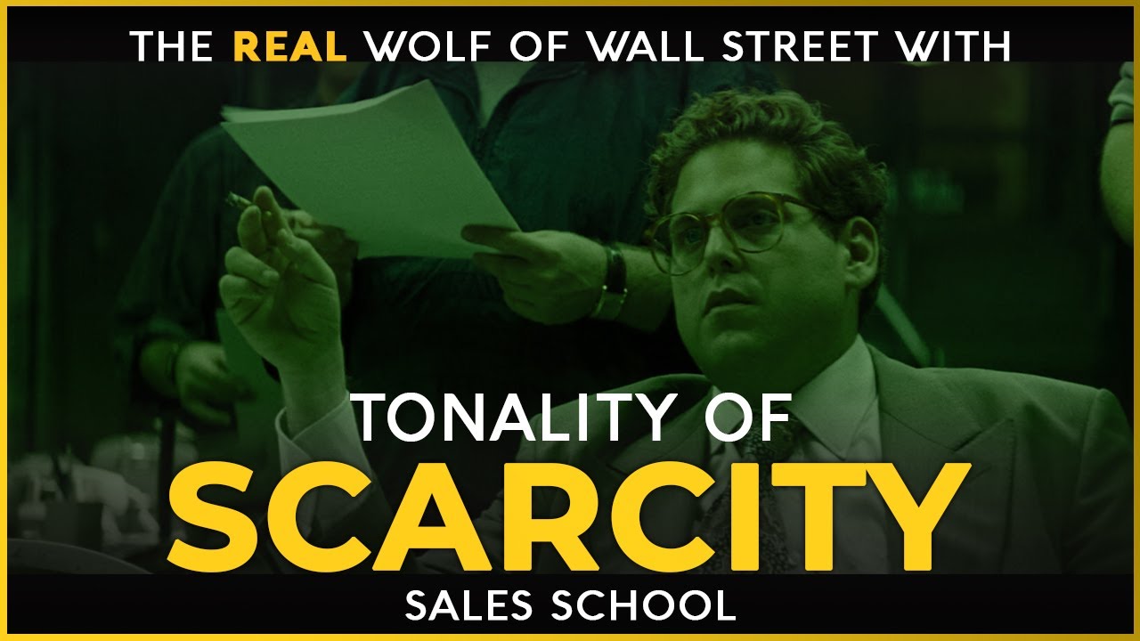 Tonality Of Scarcity| Free Sales Training Program | Sales School