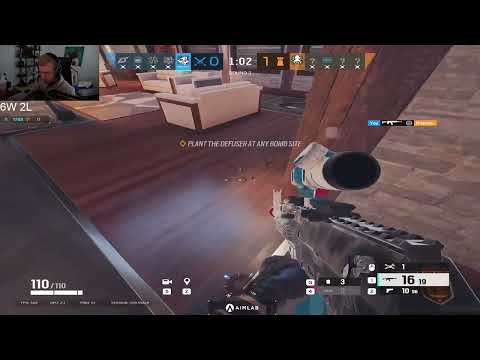 CLUTCH 1V5 PERFEITO DO PENGU, DEU AULA DE COMO JOGAR O SIEGE - MELHORES MOMENTOS RAINBOW SIX SIEGE