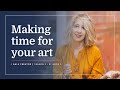 How To Make Time For Your Art Contemporary American Artist Kimberly Brooks I Am A Creator
