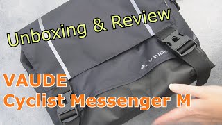 VAUDE Cyclist Messenger Bag M - UNBOXING & REVIEW