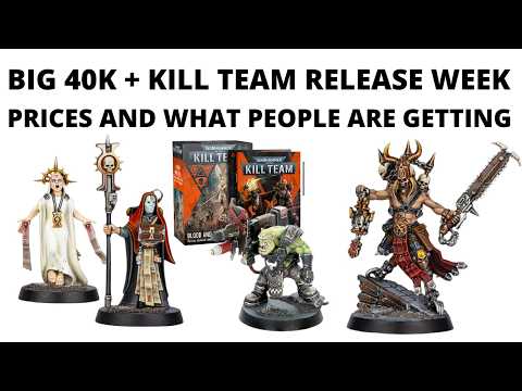 Big Kill Team Release Wave - Prices Confirmed, is Blood + Zeal a Good Deal and Who's Buying What?
