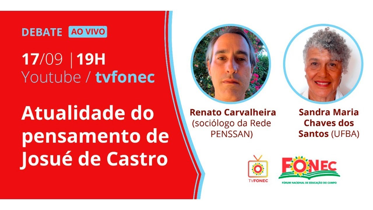 Atualidade do pensamento de Josué de Castro