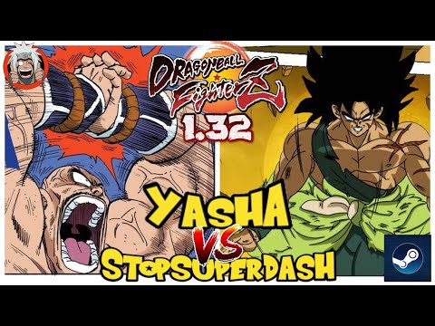 DBFZ Yasha vs StopSuperDash (TGohan, BrolyDBS, Trunks) vs (Vegeta, VegetaSSB, Nappa)