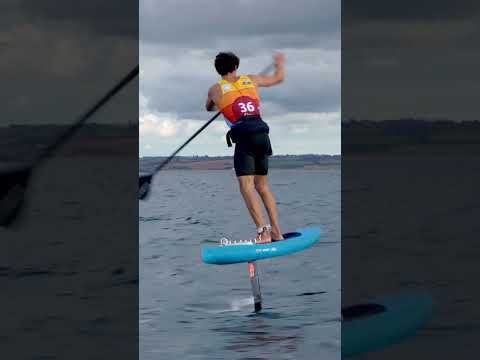 Downwind SUP Foil Race Action ⚡️ Crozon Foil Festival