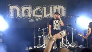 Nasum - The Idiot Parade + Svarta Fanan (Live at Roskilde Festival, July 8th, 2012)