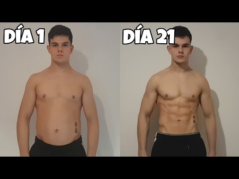 Transformación Gym INCREIBLE cambio físico natural en 21 días (3 semanas) #Transformacion #Fitness