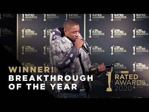 Breakthrough of the Year -  Dutchavelli Winner Speech | Rated Awards 2020