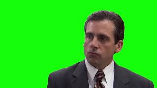 Michael Scott "I have to go make a call" green screen
