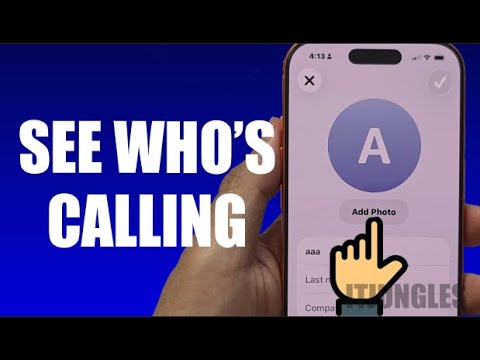 How To Add A Photo To iPhone Contacts Fast!