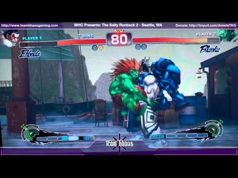 The Salty Runback 2 SSF4 Singles - Unknown Honda vs Unknown Blanka