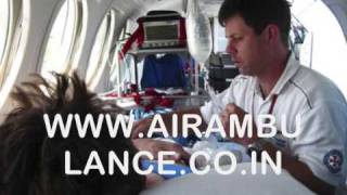 preview picture of video 'Air ambulance in Hyderabad, India, Bangalore'