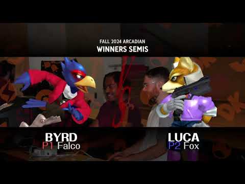VT Fall Arcadian 2024 - Winners Semis - Byrd (Falco) vs Hoptics (Fox)