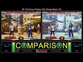 2D Vs 3D The King Of Fighters 98 PlayStation 2 Vs PS2 Side By Side Comparison Dual Longplay