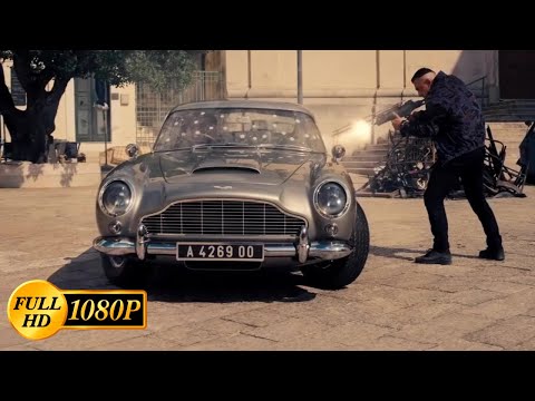 Car Chase: James Bond is being Chased by Spectre Mercenaries / No Time to Die (2021)