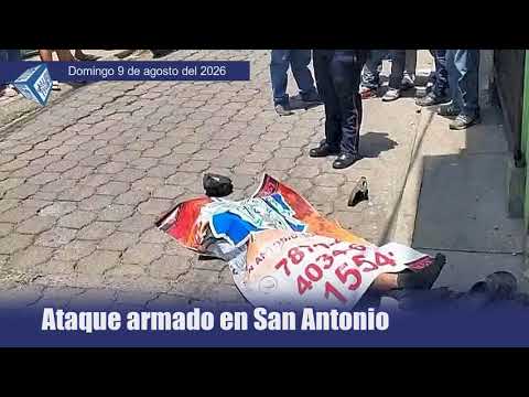 Ataque armado en San Antonio Suchitepéquez deja tres fallecidos y un