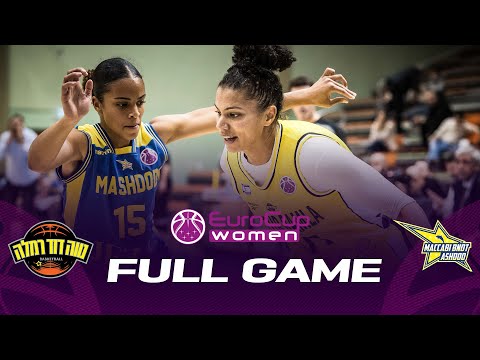 Elitzur Landco Ramla v Maccabi Bnot Ashdod | Full Basketball Game | EuroCup Women 2022-23