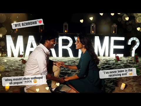 ‘Aye Azhadha’🥺 | #RnD Wedding Proposal Video🫶🏼❤️ | Raja Vetri Prabhu