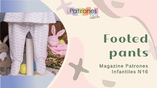 23. How to make a footed pants for your baby!!😉👌