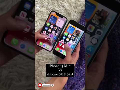 Iphone 13 Mini VS iPhone SE (2022)!