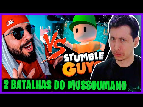 MORENO REAGINDO A MUSSOUMANO 2 EM 1 | MUSSOUMANO VS STUMBLE GUYS E MANOLO REY