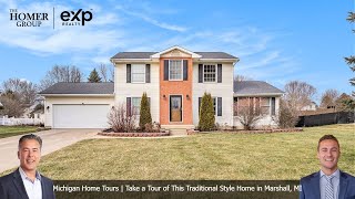 Michigan Home Tours | Take a Tour of This Beautiful Traditional Style 