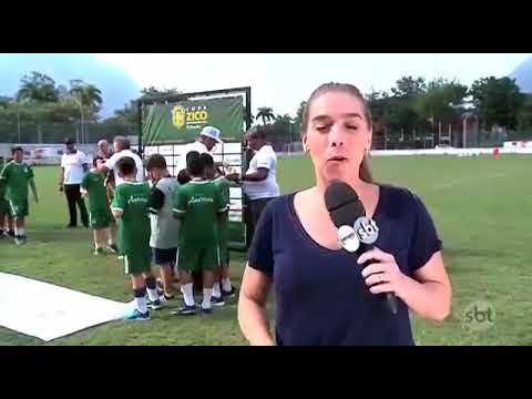 Final Copa Zico na Gavea Reportagem SBT