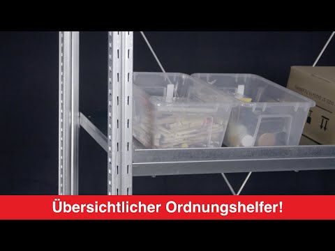 Artikelvideo 1 für Manorga Advance Fachboden verzinkt 100,0 x 50,0 cm, Artikelnummer 266991