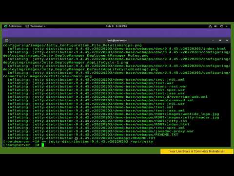 How To Install Jetty Web Server On Rocky Linux 8.5